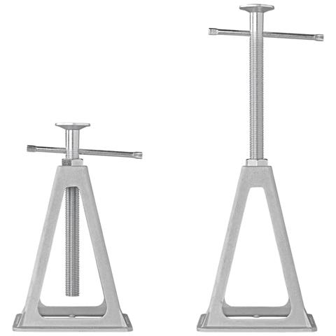 360803 Set 4 Supporti Stabilizzatori Per Rimorchi In Alluminio - Foto 2