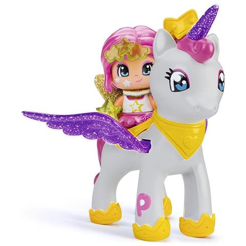 Pinypon Flying Unicorn 700014082 Mini Bambola Con Unicorno Piny Pon Mix Is Max - Foto 6