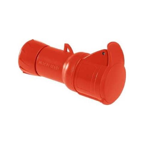 Presa Industriale Mobile 3x32a+nt 400v Ip44 Rossa Pky32m435 - Foto 1