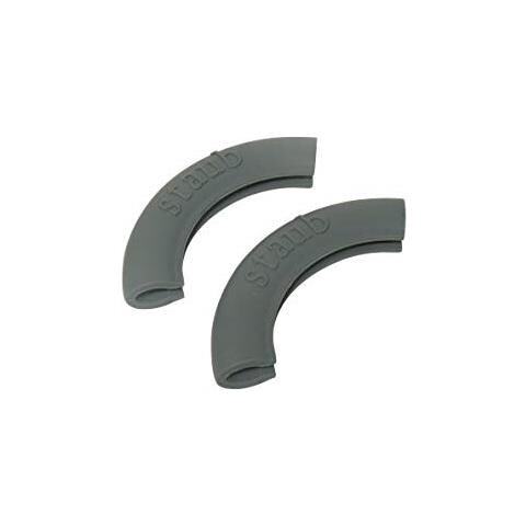 40509-916-0 Manici In Silicone, Grigio - Foto 2