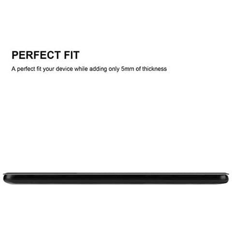 Custodia Per Tablet Compatibile Con Lenovo Tab P10 (10.1"" Zoll) In Nero Satin - Coperchio Protettiva Ultra Sottile Con Funzione Auto Wake Up E Stand - Foto 2