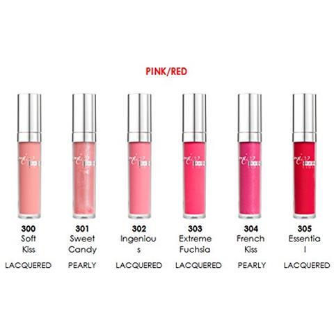 Miss Gloss 302 Ingenious Pink - Lucidalabbra - Foto 2