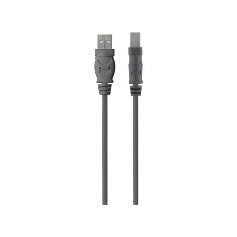 USB 2.0 A - USB 2.0 B, 4.8m 4.8m USB A USB B Grigio cavo USB - Foto 1