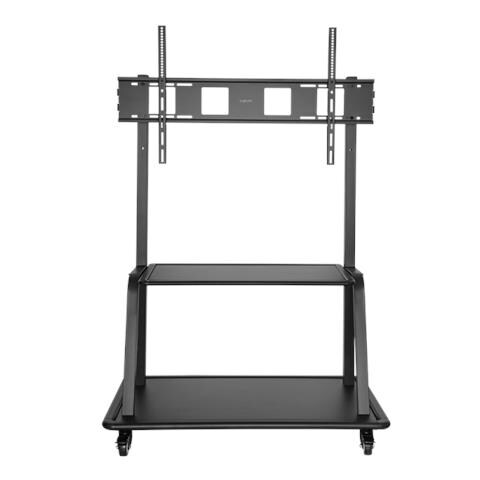 BP0085 base da pavimento per tv a schermo piatto 3,81 m (150") Banco a rotelle per monitor portatili a schermo piatto Nero - Foto 2