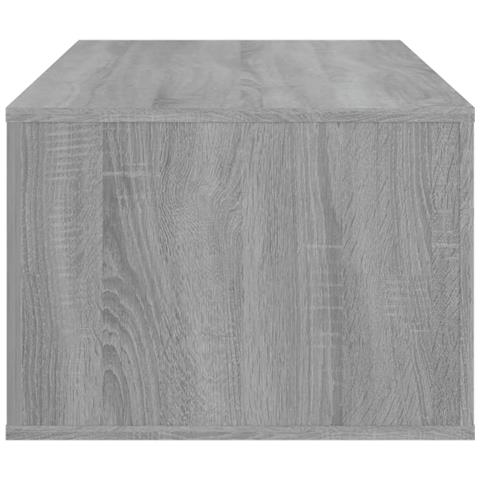 Tavolino Salotto Grigio Sonoma 100x50,5x35 Cm Legno Multistrato - Foto 7