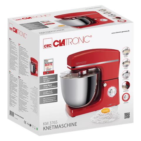 Robot da Cucina 263958 Capacità 10 L Potenza 1500 W Colore Rosso /Acciaio Inossidabile - Foto 8