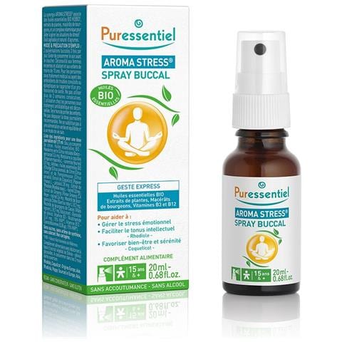 Spray Orale 20ml Aroma Stress Con Oli Essenziali Bio - Foto 1