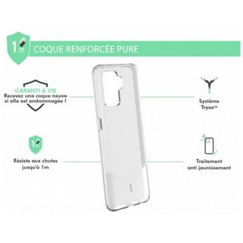 Cover Rinforzata Per Oppo A94 5g Pure, Trasparente - Foto 2