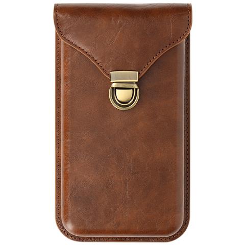 Custodia Da Cintura Verticale Per Smartphone 6,7'' Portacarte Passante - Foto 1