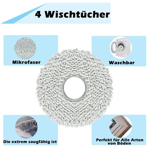 Kit Di Pezzi Di Ricambio Per Ecovacs Deebot T30 Omni, T30 Pro Omni, T30 Max - Foto 7