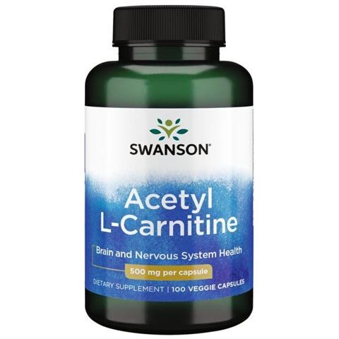 Acetil L-carnitina 500 Mg 100 Capsule Vegetali - Foto 1