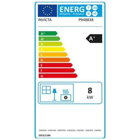 Stufa A Legna In Ghisa Nera Da 8kw - P948838 - Foto 2