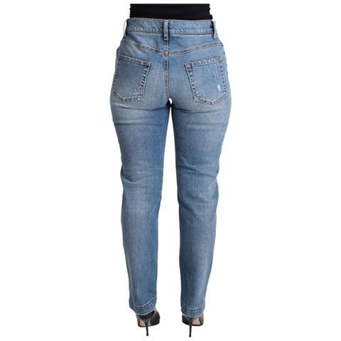 Jeans Skinny In Misto Cotone Denim Skinny Blu - It36 - Xs - Foto 3
