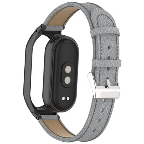 Cinturino Con Struttura In Metallo Per Xiaomi Mi Band 9 Standard /nfc - Foto 2