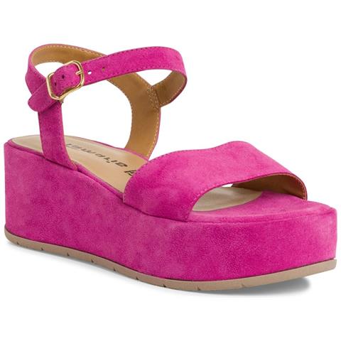 Pink Suede Casual Open Sandals Sandali Pelle Scarpe Donna Rosa Eu 37, 1-28020-42 530 - Foto 1