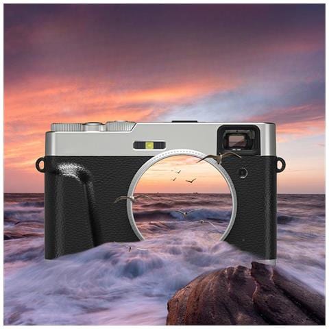 Fotocamera Digitale 4k / 48 Mp /zoom 16x /autofocus /mirino /anti-shake /scheda Da 32 Gb - Foto 5