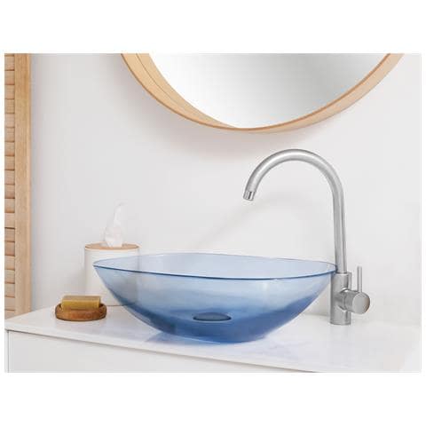 Lavabo Bagno Blu 54 X 36 Cm Moengo - Foto 1