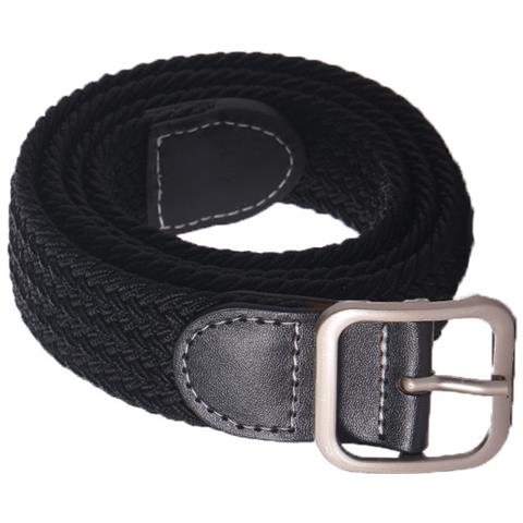 Cintura Elastica Invisibile Per Jeans E Pantaloni - Cintura Elastica Senza Fibbia Da 2,5 Cm Black - Foto 1