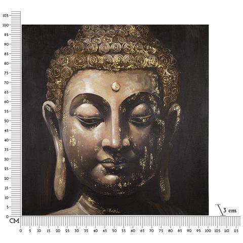 Stampa Su Tela Buddah 4 - Multicolore - Legno - 100x3x100 Cm - Foto 6