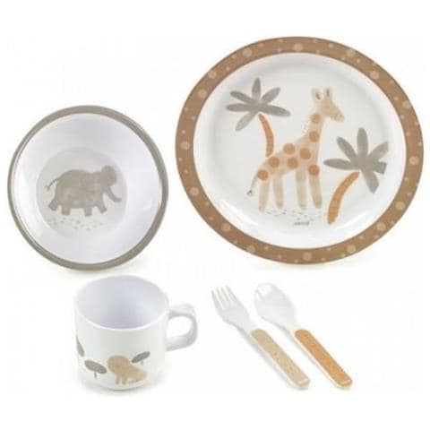 U56 Jane Set Pappa Melamina 5Pz X Microonde Wild - Foto 1