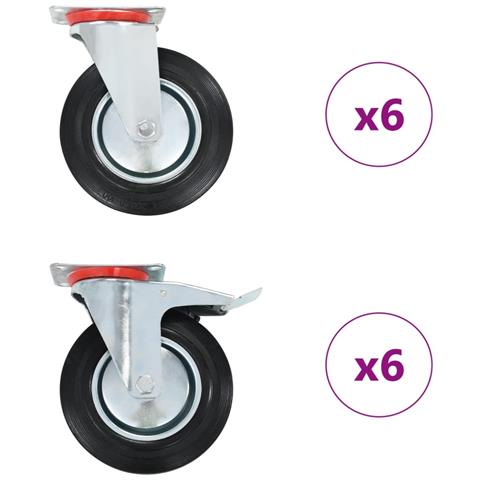 Ruote Girevoli 12 Pz 200 Mm - Foto 2