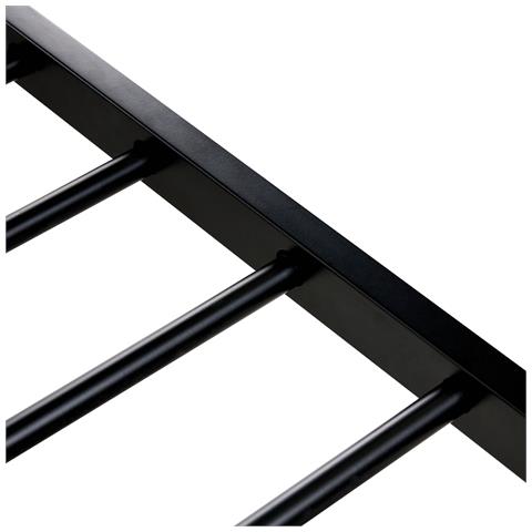 Letto Avanton 140 X 200 Cm Nero - Foto 8