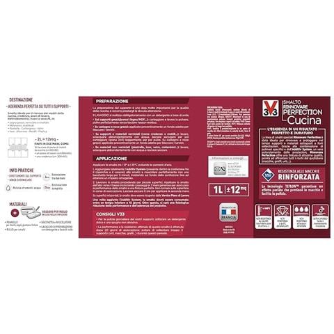 Smalto Rinnovare Perfection Cucina 750ml Bianco Opaco - Foto 4