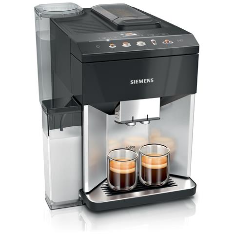 Macchina da Caffè Espresso Automatica EQ500 TQ513D01 Serbatoio 1.9 Lt. Potenza 1500 Watt Colore Nero Argento - Foto 1