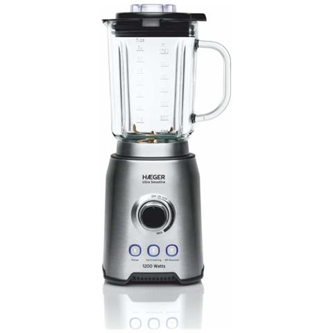 LQ-120.006A frullatore 1,75 L Frullatore da tavolo 1200 W Nero, Acciaio inox, Trasparente - Foto 1