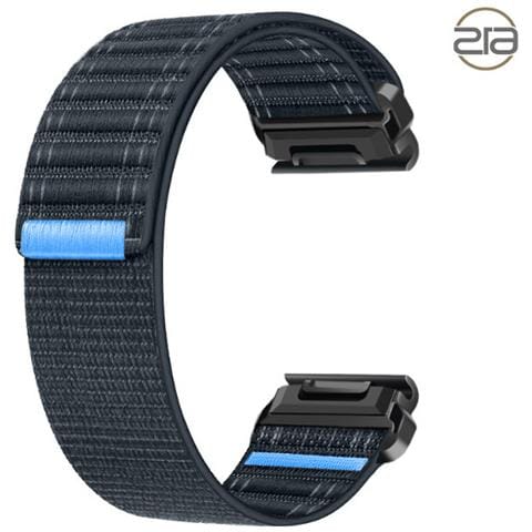 Cinturino Per Orologio In Nylon Per Garmin Fenix 8/5/6/7x Pro /epix 935/965 Blue 22 Mm - Foto 3