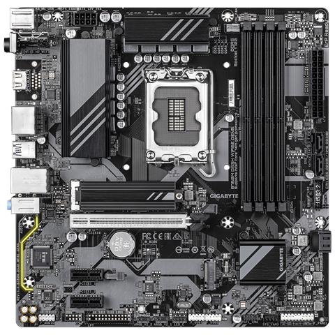 Scheda Madre B760M DS3H WIFI6E GEN5 Socket LGA 1700 Chipset B760 mATX - Foto 2