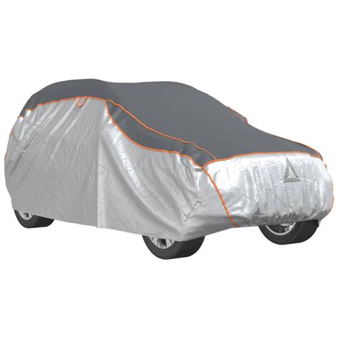 Telo Copriauto per Fuoristrada Antigrandine XL Grigio e Argento - Foto 1