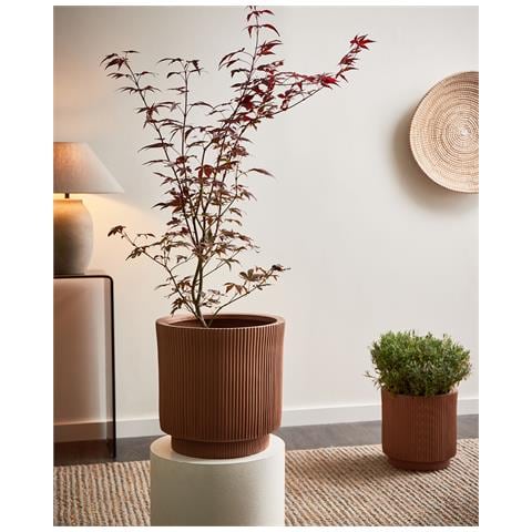 Vaso Per Piante Daria 37 Cm Marrone - Foto 1