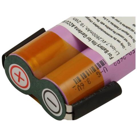 Gardena Batteria Per Attrezzi Da Giardinaggio Accu 80 Li-ion 7,4v 2600mah 19,2wh - Foto 3