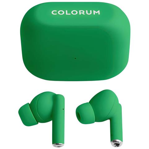 Auricolari Bluetooth 5.3 True Wireless Colorum In-ear, Verde - Foto 4