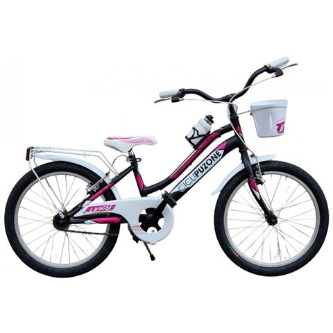 Bici Da Bimba Mtb Misura 20 Mountain Bike Bambina Modello Lincy Ly20sc Senza Cambio 1v - 28 Nero Fuxia - Foto 1