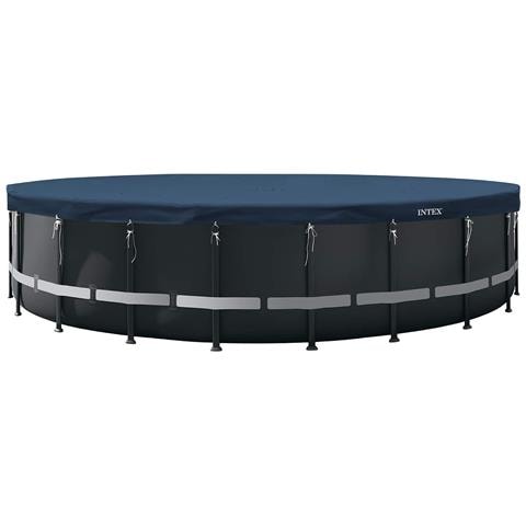 Copertura per piscina Ø730 x 20 cm Rotondo PVC e PET - Foto 1