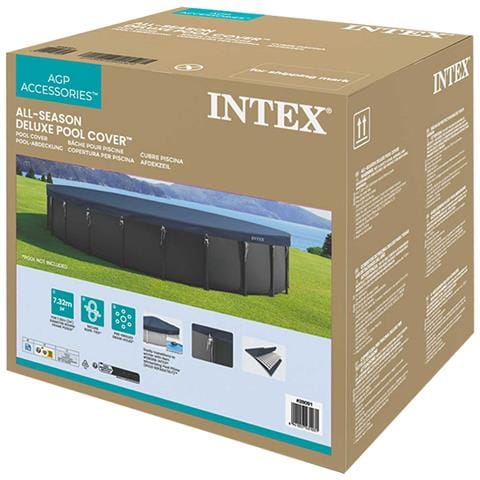 Copertura per piscina Ø730 x 20 cm Rotondo PVC e PET - Foto 3