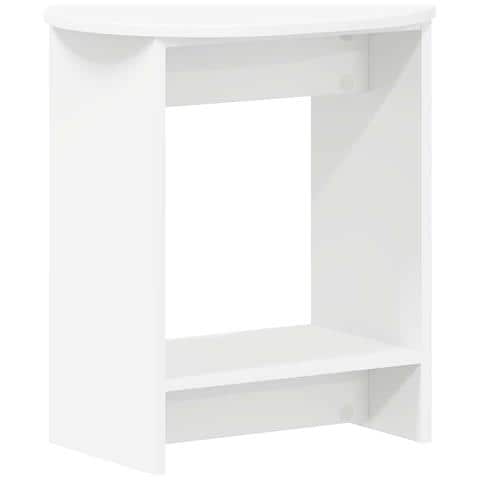 Tavolo laterale Bianco 50 x 39,5 x 55 cm Legno ingegnerizzato - Foto 1
