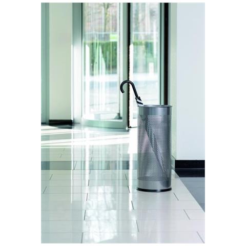 pz. 1 Portaombrelli Metallo Argento 28.5 l 3350-23 - Foto 3