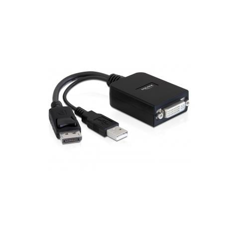 Adattatore Displayport / DVI Maschio / Femmina 0.23 m Colore Nero - Foto 2
