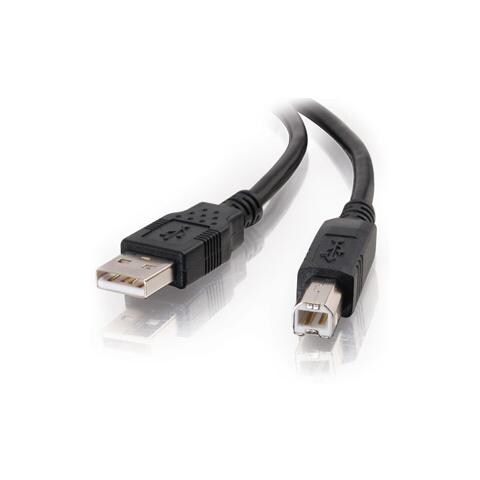 Cavo USB - USB (M) a USB Type B (M) - USB 2.0 - 5 m - nero - Foto 1