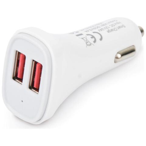Caricatore da auto 12/24V con due porte USB ad alta velocità da 2.4 Ah. - Foto 2