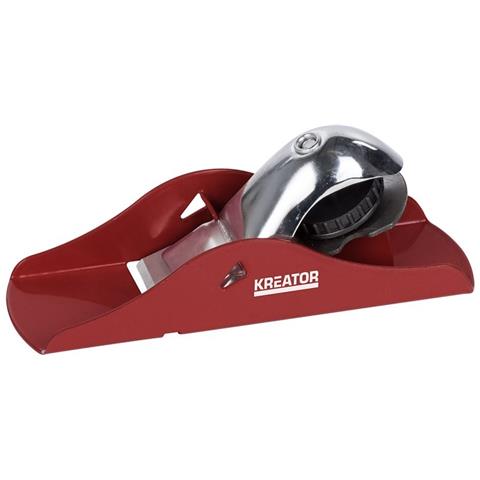 Pialletto In Metallo Mm 160 Pialla Per Legno Lama Acciaio 65mn Regolazione Profo - Foto 1