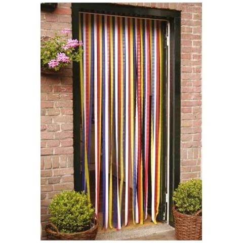 Tenda Anti Insetti 36 Strisce Per Balcone Porta 90x210cm Interno Esterno Casa - Foto 1