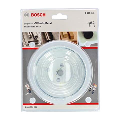 2608594241 Sega A Tazza For Wood & Metal, Legno E Metallo, Accessorio Per Foratrice, Ø 108 Mm - Foto 1