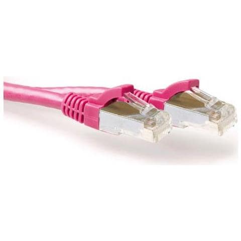 Fb8800 Cavo Di Rete Rosa 0,5 M Cat6a S /ftp (s-stp) - Foto 1