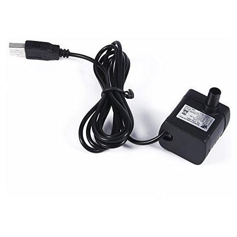 Brushless Dc 6v 2w Micro Pompa Ad Acqua Sommergibile Con Usb Plug 150l H Solar Ultra-silenzioso Mini Brushless Computer Per Irrigazione Di Raffreddamento Pompa Per Fontana Acquario Di Circolazione - Foto 4
