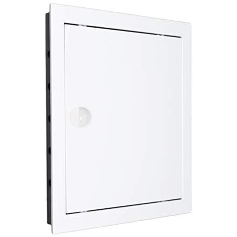 Ispezione Porta Sportello Di Revisione. Pannello Daccesso. Abs Di Plastica Bianca Di Alta Qualit. Taglie Disponibili. 4 X 4 (100mm X 100mm)  - Foto 1