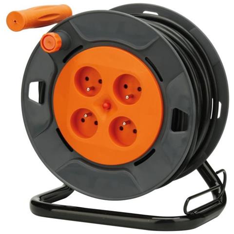 Mulinello Diy - 4 Prese 16a - 3g1,5mm² - 25m - Foto 1